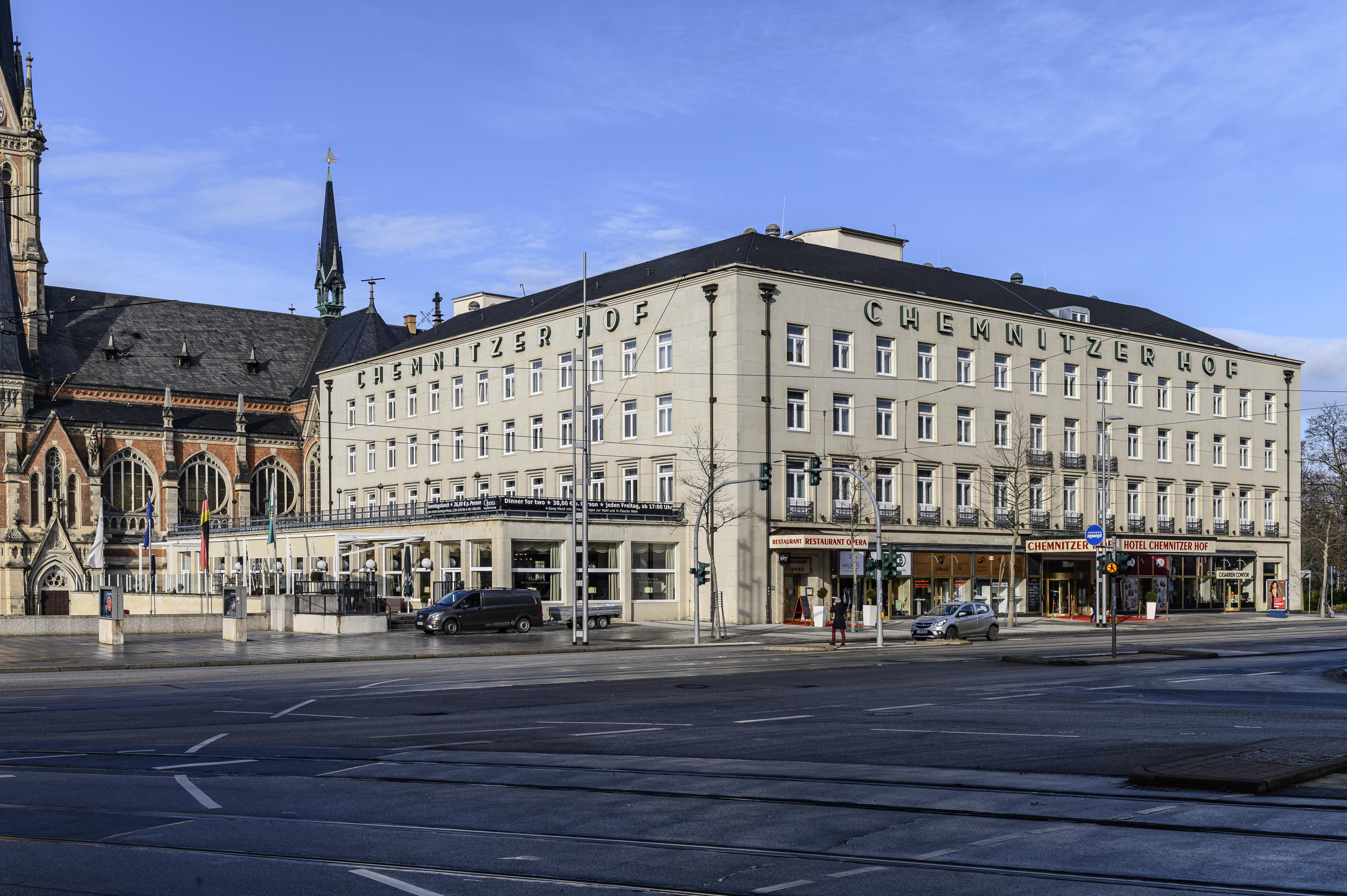 Hotel Chemnitzer Hof Eksteriør bilde